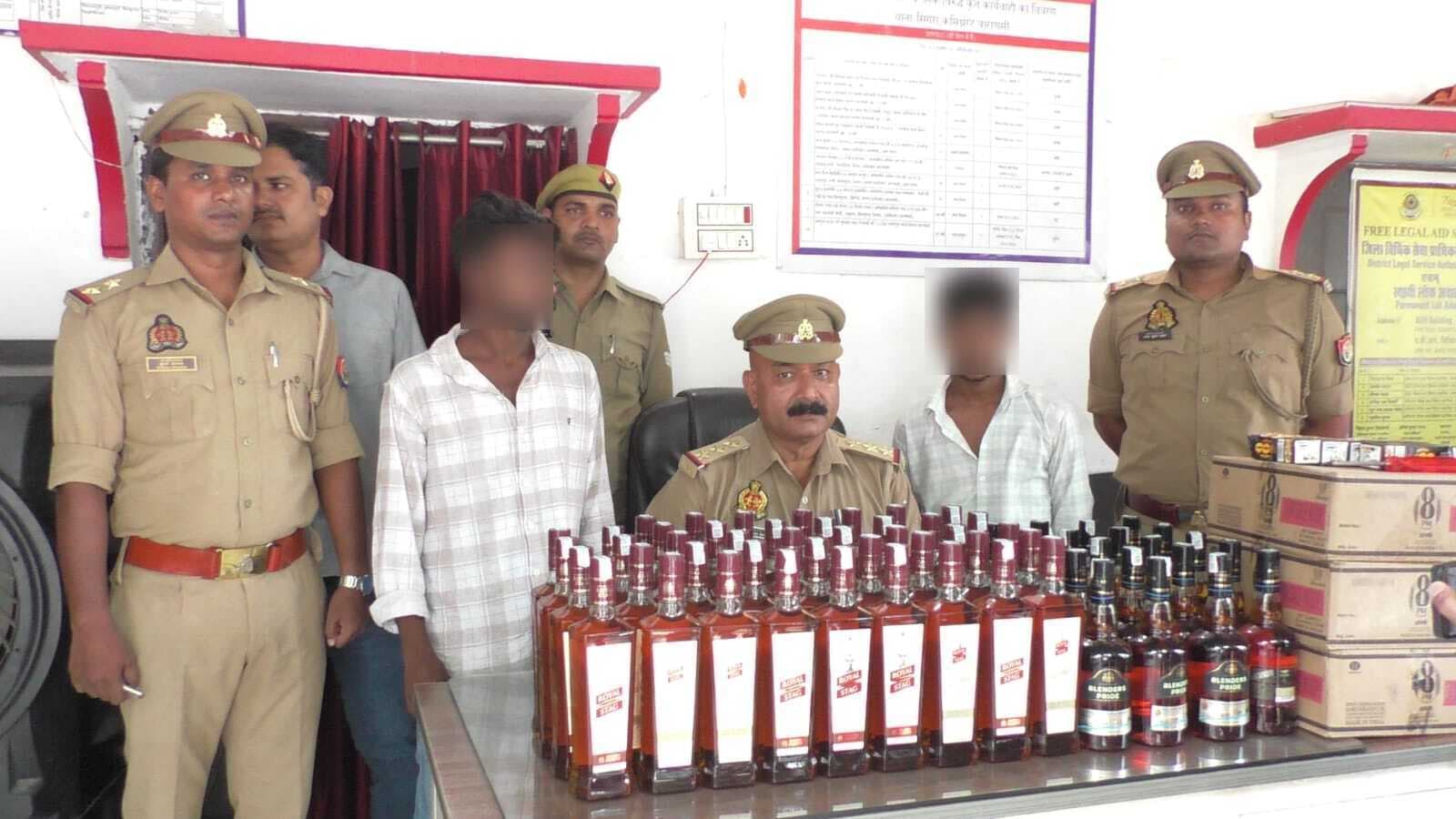 सिगरा पुलिस का शिकंजा, 75 लीटर अवैध शराब के साथ बिहार के दो युवक गिरफ्तार