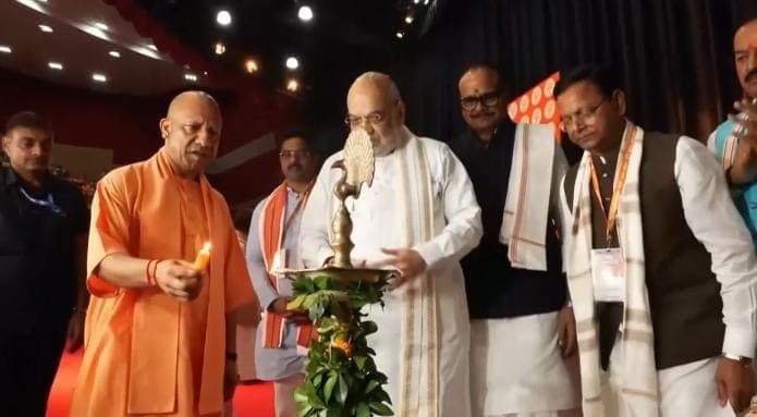 यूपी में तीसरी बार सरकार बनाओ, UCC लागू करेंगे… अमित शाह ने 2027 के लिए भरी हुंकार, 312 सीटों का लक्ष्य