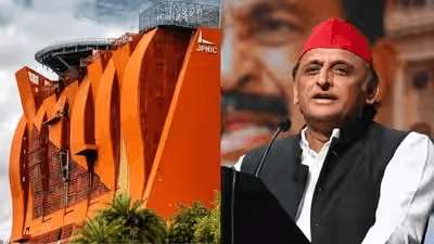 जेपी जयंती पर JPNIC पहुंचे अखिलेश यादव, प्रतिमा पर किया माल्यार्पण; सरकार पर साधा निशाना