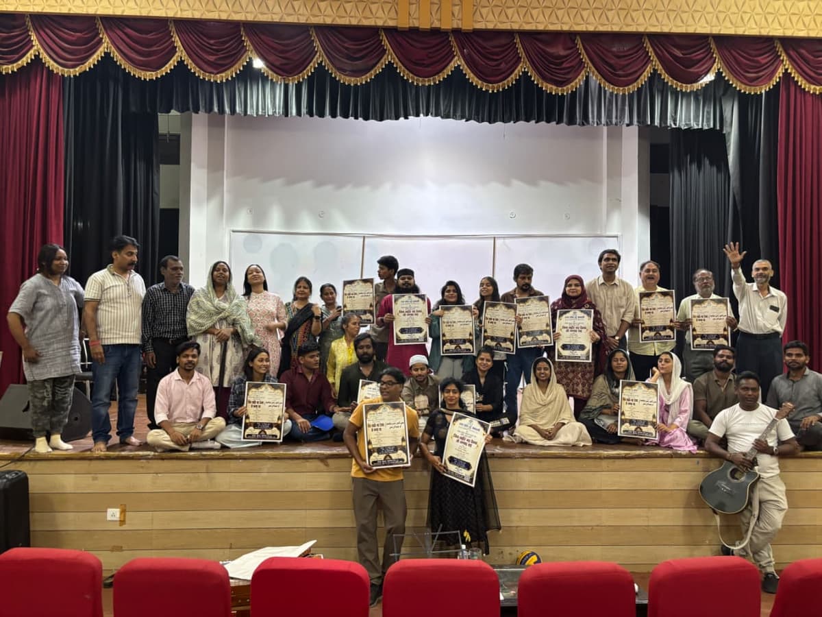 विजुअल लाइव की खबर का असर, उर्दू अकादमी ने नाटक का मंचन किया स्थगित