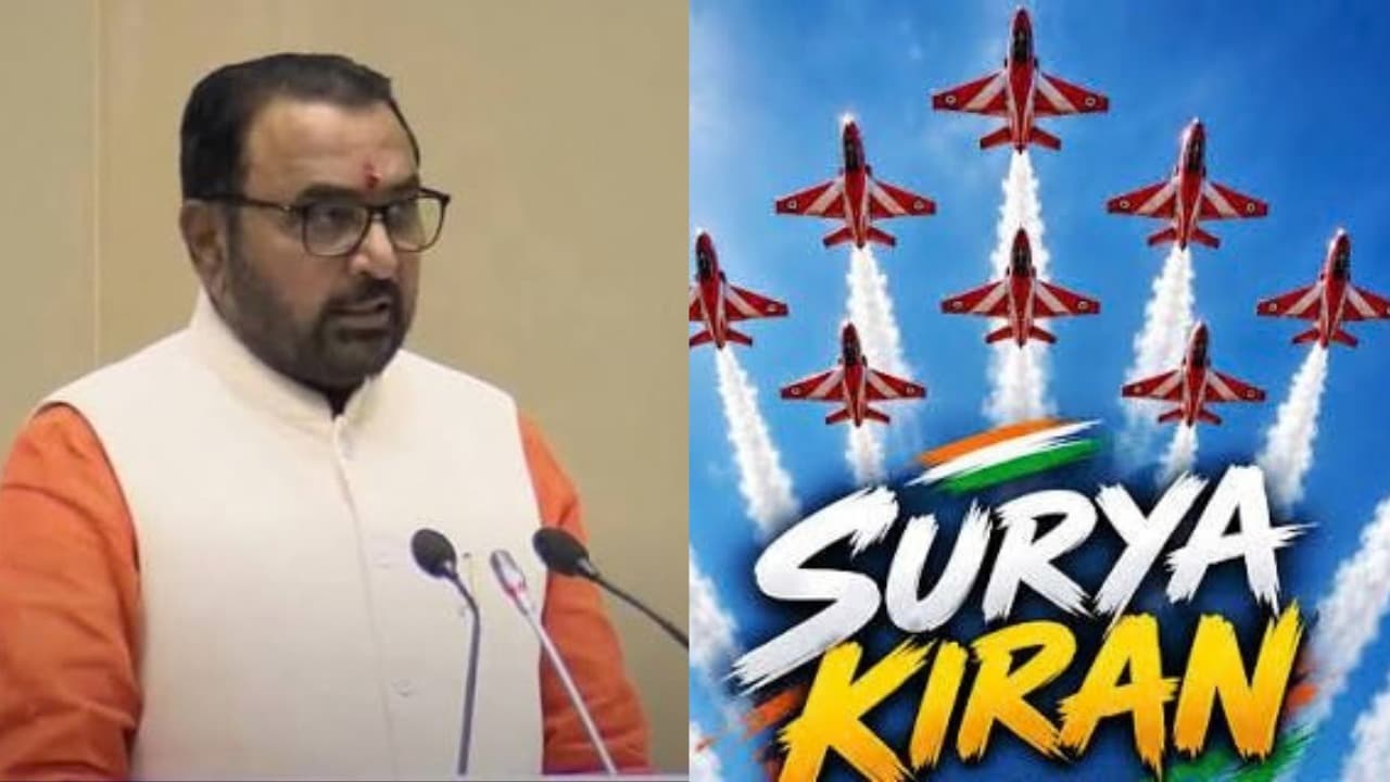 महाराष्ट्र के लोनार में होगा सूर्य किरण एयर शो? केंद्रीय मंत्री प्रतापराव जाधव ने रक्षा मंत्री से की अपील