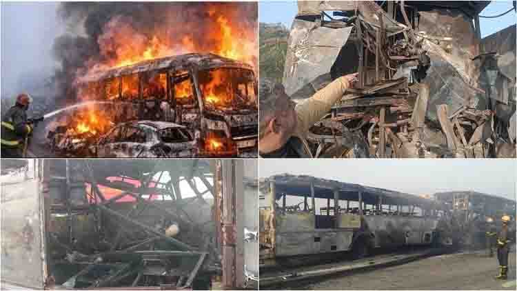 यमुना एक्सप्रेसवे पर बस अग्निकांड के बाद व्यवस्था पर सवाल, 9 यात्रियों की मौत