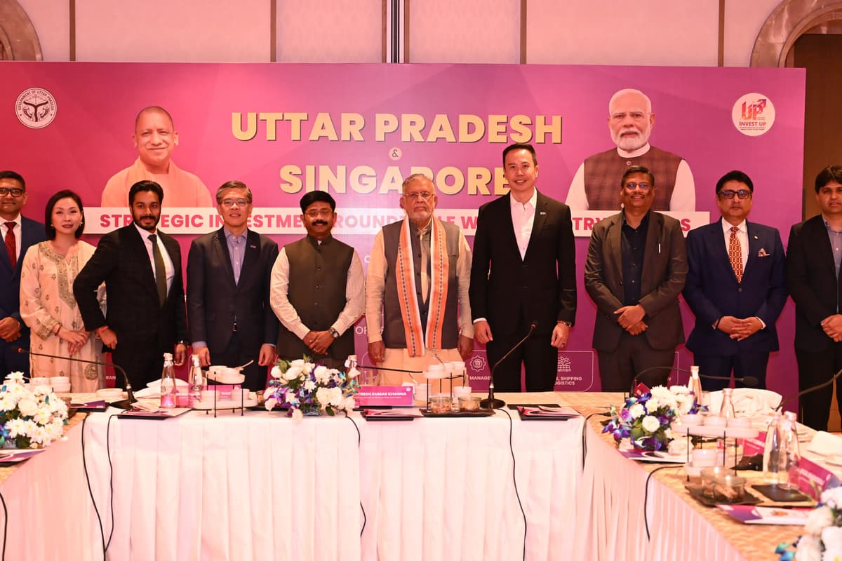 जेवर एयरपोर्ट के पास विकसित होगी ‘सिंगापुर सिटी’, औद्योगिक साझेदारी को मिलेगी नई उड़ान