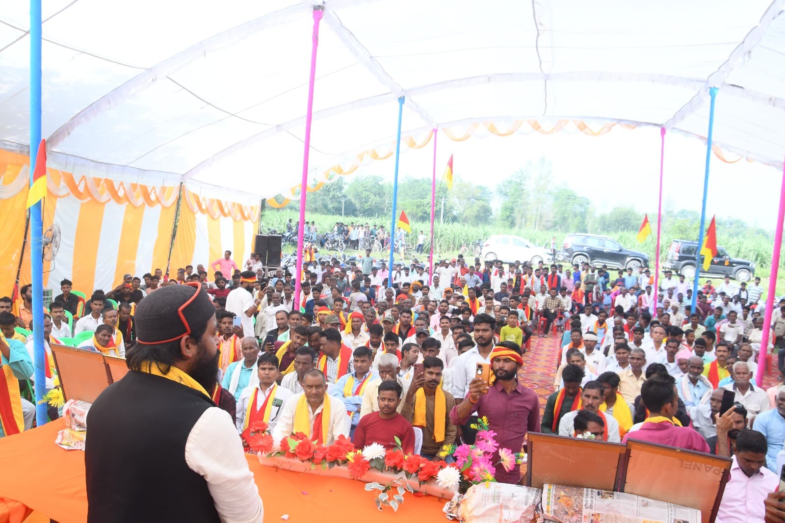 कस्ता में गरजी ‘लाखन आर्मी’, सूरज पासी बोले- इतिहास के सम्मान और अधिकारों के लिए जारी रहेगा संघर्ष