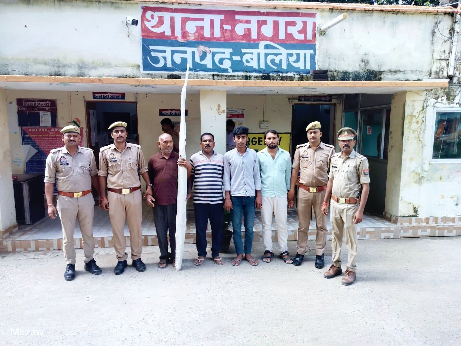 सेमरी में सोनू यादव की हत्या के मामले में चार नामजद भेजे गए जेल