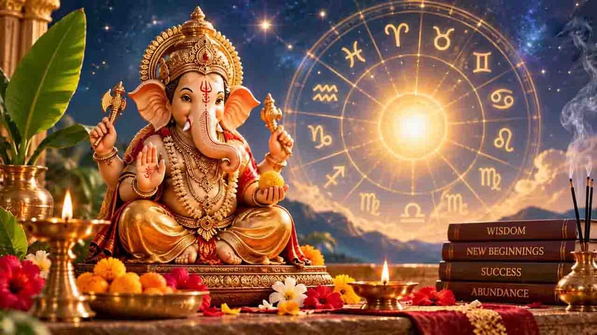 गणेश चतुर्थी पर आज बना अद्भुत संयोग, 5 राशियों की चमकेगी किस्मत