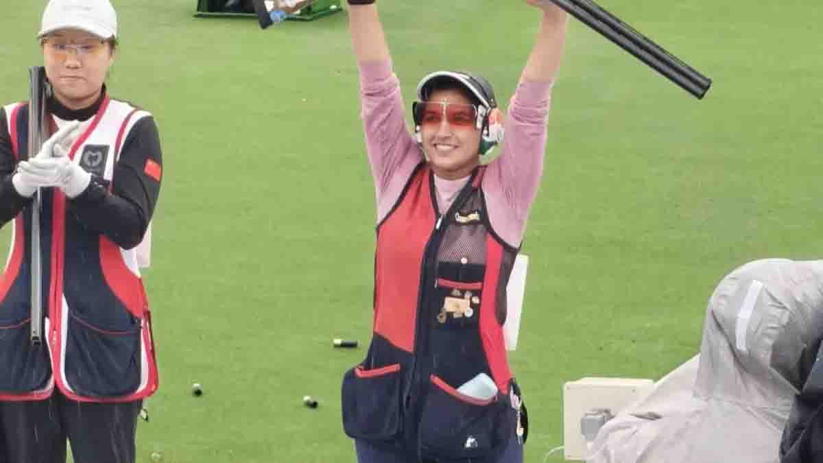 नीरू ढांडा ने रचा नया इतिहास, महिला ट्रैप में भारत के नाम किया गोल्ड